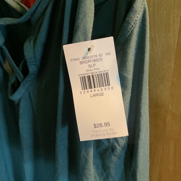 NWT, Teal, size L, tank - Picture 5 of 5